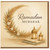 Ramadan Mubarak Greeting Card - Elegant Crescent Floral Wreath with Lanterns, Islamic Ramadan Card for Family & Friends, Warm Wishes for the Holy Month