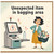 Birthday Card, Funny Unexpected Item in Bagging Area Card