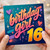 16th Birthday Card, 16th Birthday Girl Card
