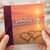Birthday Card, Romantic Beach Sunset Hearts Design