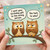 Birthday Card, Funny Owl Wrong Birthday Gift Joke Card