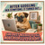 Birthday Card, Rude Humour Card, Pug Laptop Novelty Greeting Card