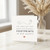 Birthday Card, The Smallest Feet Make The Biggest Footprints In Our Hearts Baby Keepsake Card