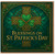 St Patrick's Day Card - Blessings on St Patrick’s Day, Celtic Cross and Shamrock Irish Knotwork Design, Green Greeting for Friends and Family