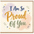Birthday Card, I Am So Proud Of You Greeting Card