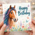 Birthday Card, Watercolour Floral Birthday Card
