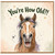 Birthday Card, You’re How Old?! Horse Card
