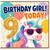 9th Birthday Card