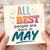 Birthday Card, All the Best People Are Born in May Card