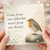 Birthday Card, Gone from Our Sights But Never From Our Hearts Robin Memorial Card