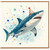 Birthday Card, Funny Shark Party Card