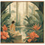 Birthday Card, Tropical Floral Greeting Card