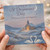 St Dwynwen's Day Card - Romantic Welsh Love Card with Winter Chapel Scene and Two Swans - Happy St Dwynwen's Day, Wishing You Love and Happiness