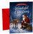 Christmas Card, Premium coordinated christmas design, A5 Greeting Card with Printed Inside Message, Premium 360gsm, Made in UK