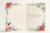 Husband Christmas Card, Poinsettia Holly and Berries Floral
