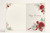 Girlfriend Christmas Card, Red Rose Bouquet and Ribbon