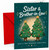 Sister & Brother-in-Law Christmas Card Cute Holding Trees
