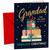 Grandad Christmas Card, Stacked Presents and Stars