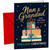 Nan & Grandad Christmas Card, Stacked Presents and Stars