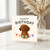 Cute Dachshund Birthday Card - Sausage Dog Illustration with Colourful Bunting - Happy Birthday Card for Dog Lovers, Friends & Family