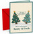 Aunty & Uncle Christmas Card Tree-mendous Cute Trees