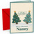 Nanny Christmas Card Tree-mendous Cute Christmas Trees