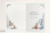 Grandad Christmas Card, snowy woodland tree and rabbits