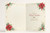 Niece & Partner Christmas Card Red Heart Bauble & Holly
