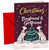 Boyfriend & Girlfriend Christmas Card Dalmatian Dogs & Tree