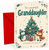 Granddaughter Christmas Card, Penguin Fox & Tree Presents