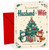Husband & Wife Christmas Card, Penguin Fox & Tree Gifts