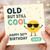 Old But Still Cool - Funny 50th Birthday Card for Dad - Happy 50th Birthday Dad with Sunglasses Character and Confetti