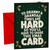 Funny Granny & Grandad Christmas Card Hard Times Share Xmas