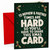 Nephew & Partner Christmas Card Funny Share This Xmas Card