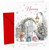 Nanny Christmas Card with Bear, Rabbit and Gifts