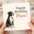 Mum Birthday Card - Boxer Dog Illustration - Happy Birthday Mum - Cute Dog Lover Design for from Son or Daughter