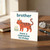 Brother Birthday Card - Cute Tiger with Party Hat and Cake - 'Have a Roarsome Birthday' Pun - Fun Animal Theme for Brother