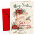 Son & Daughter-in-Law Christmas Card Poinsettia Cake