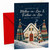 Mother-in-Law & Father-in-Law Christmas Card Snowy Cottage