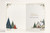 Niece Christmas Card, Snowy Cottage and Patchwork Trees