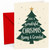 Nanny & Grandad Christmas Card, Wonderful Christmas Tree Star