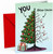 Uncle Christmas Card Funny Half Tree You vs Other Uncles
