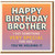 Funny Brother Birthday Card - Happy Birthday Brother, I Got Something Very Special For You... You're Holding It - Cheeky Joke Card for Him