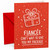 Fiancee Christmas Card Funny Gift Box Package Pun