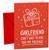 Girlfriend Christmas Card Funny Present Package Pun