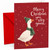 Funny Christmas Card 'You Silly Goose' Goose in Hat & Scarf