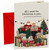Funny Christmas Card Couple on Sofa with Presents & Tree