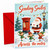 Christmas Card Sending Smiles Across the Miles Santa & Elves