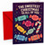 Christmas Card, Cute Sweetie Candies and Candy Cane