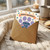 Happy Birthday From The Dog Card - Cute Paw Print with Confetti, Fun Pet Owner Birthday Card for Dog Mum or Dad